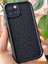 Apple iPhone 13 Kılıf Yumuşak Siyah Leopar Desenli Yumuşak Kamera Korumalı Silikon Kapak 5