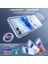 Samsung Galaxy Z Flip 7 Kılıf Magsafe Wireless Kablosuz Şarj Destekli Sert Şeffaf Darbe Emici Kapak 3