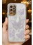 Samsung Galaxy A32 Kılıf Parlak Hologramlı Kelebek Desenli Darbe Emici Kamera Korumalı Renkli Silikon 2