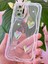 Xiaomi Redmi Note 10 Pro Kılıf 3D Kalpli Inci Tasarımlı Desenli Kamera Korumalı Şeffaf Silikon Kapak 2
