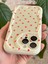 Apple iPhone 16 Pro Kılıf Kamera Korumalı Dalga Kenarlı Kırmızı Kalp Desenli Silikon Kapak 5