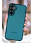 Samsung Galaxy A34 Kılıf Metal Çerçeve Hassas Butonlu Renkli Buzlu Şeffaf Kapak 1