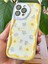 Apple iPhone 12 Pro Max Kılıf Tasarımlı Desenli Kamera Korumalı Papatya Çiçek Renkli Silikon Kapak 5