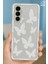Samsung Galaxy A34 Uyumlu Kılıf Tasarımlı Desenli Kamera Korumalı Şeffaf Kelebek Esnek Yumuşak Silikon Kapak 2