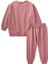 Basıc Sweatshirt Takım 3-8 Yaş Gül Pembe 2