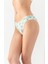 Pamuklu Desenli, 3&apos;lü Slip Külot Yeşil (MGP2961) 1