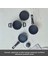 Bio Granit Blue Stone Mini 5 Parça Tencere Seti 5
