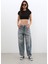 Kadın Yüksek Bel Skater Fit Jean Pantolon Tint 11