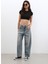 Kadın Yüksek Bel Skater Fit Jean Pantolon Tint 15