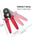 SE-3865-4 Yüksük Sıkma Pensesi 800 adet Terminal Hediyeli HSC8 6-4A / 0.25-10mm ² 23-7AWG Elektrik Teli Yüksük Sıkma Pensesi 2