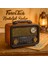 Nostaljik Radyo | Fm - Mp3 - Bluetooth - Aux | Telefona Bağlanabilir | Şarjlı 1
