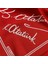 Atatürk Imzalı Kırmızı Fular | Bandana | Unisex | 25LI 2