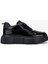 Erkek Hakiki Deri Siyah Rugan Sneakers & Spor Ayakkabı 381 22035 Erk Ayk SK25-26 Sıyah Krsk Rgn 1