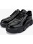 Erkek Hakiki Deri Siyah Rugan Sneakers & Spor Ayakkabı 381 22035 Erk Ayk SK25-26 Sıyah Krsk Rgn 4