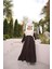 Acı Kahve Önlüklü Oversize Elbise 5095 1