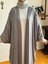 Biyeli Abaya Takım 5081 3