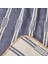 Soft Mavruz Pamuklu Çift Kişilik Battaniye - Mavi - 200X220 cm 4