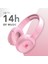 Music Sound Pink Kafa Üstü Kulaklık 4