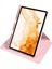 Galaxy Tab S10 Plus Uyumlu Kalem Bölmeli Standlı Termik Kılıf Pembe 4