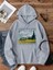Unisex Vincent Van Gogh Baskılı Oversize Kapüşonlu Sweatshirt 1