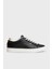 Logolu Deri Sneaker Ayakkabı Bayan Ayakkabı FW0FW08815 Bds 1