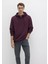 Erkek Kapüşonlu Sweatshırt Şarap Bordo 0S10473-70434 1