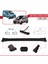 Ford Transit/tourneo Courier Post-Facelift 2018-2022 Arası ile Uyumlu Fly Model Ara Atkı Tavan Barı Siyah 4 Adet 3