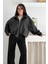 Kadın Oversize Deri Ceket – Güçlü & Sokak Stili 3