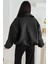Kadın Oversize Deri Ceket – Güçlü & Sokak Stili 7