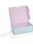 Kurabiye Kutusu Pembe-Mavi 21 x 12 cm 25 Adet 2