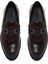 Erkek Kahverengi Tokalı Deri Loafer 25WFD664018 7