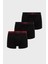 Streç Pamuklu Logolu 3 Pack Boxer Erkek Boxer 50549172 001 1