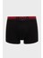 Streç Pamuklu Logolu 3 Pack Boxer Erkek Boxer 50549172 001 2