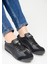 E-2001-2051 Full Siyah Unisex Sneaker Spor Ayakkabı 2