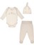 Bebek 3’lü Takım (Pantolon, Uzun Kol T-Shirt, Şapka), Bebek ve Yenidoğan Serisi - CSY8188 2