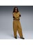 Dare To Oversized Woven Kadın Sarı Ceket.69 2