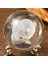 Dekoratif Metal Ayaklı Kurukafa Temalı Kristal Cam Küre 6cm 2