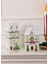 Dekoratif LED Işıklı Yılbaşı Evi 11X9X18 cm 3