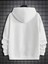 Çiftler Için Baskılı Oversize Sweatshirt 3