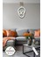 Lisa White Gold Kumandalı 3 Renk Modern Sarkıt LED Avize 4