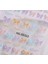 Sevimli Kurdele Tırnak Süsleme Stickerı Nail Art Süslemeleri 3