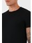 Pamuklu Slim Fit Bisiklet Yaka T Shirt Erkek T Shirt DCM380020 01 6