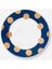 Dot Delight Lacivert Porselen Yemek Tabağı Seti 26,5 cm 3