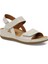 104424.Z5FX Bej Kadın Comfort Sandalet 10