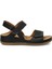 104424.Z5FX Siyah Kadın Comfort Sandalet 9