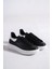 Samira Premium Ortopedik Siyah Beyaz Kadın Sneaker 1
