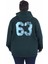 Mocgrande Büyük Beden Kapüşonlu Sweat Double Face Sixty Three 25704 Neftı 3
