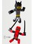 Minecraft Batman ve Deadpool Hareketli Eklemli Figür 1
