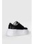 Darla Siyah Kadın Deri Sneaker Ayakkabı 121230020 2
