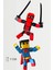 Minecraft Deadpool ve Superman Hareketli Eklemli Figür 1